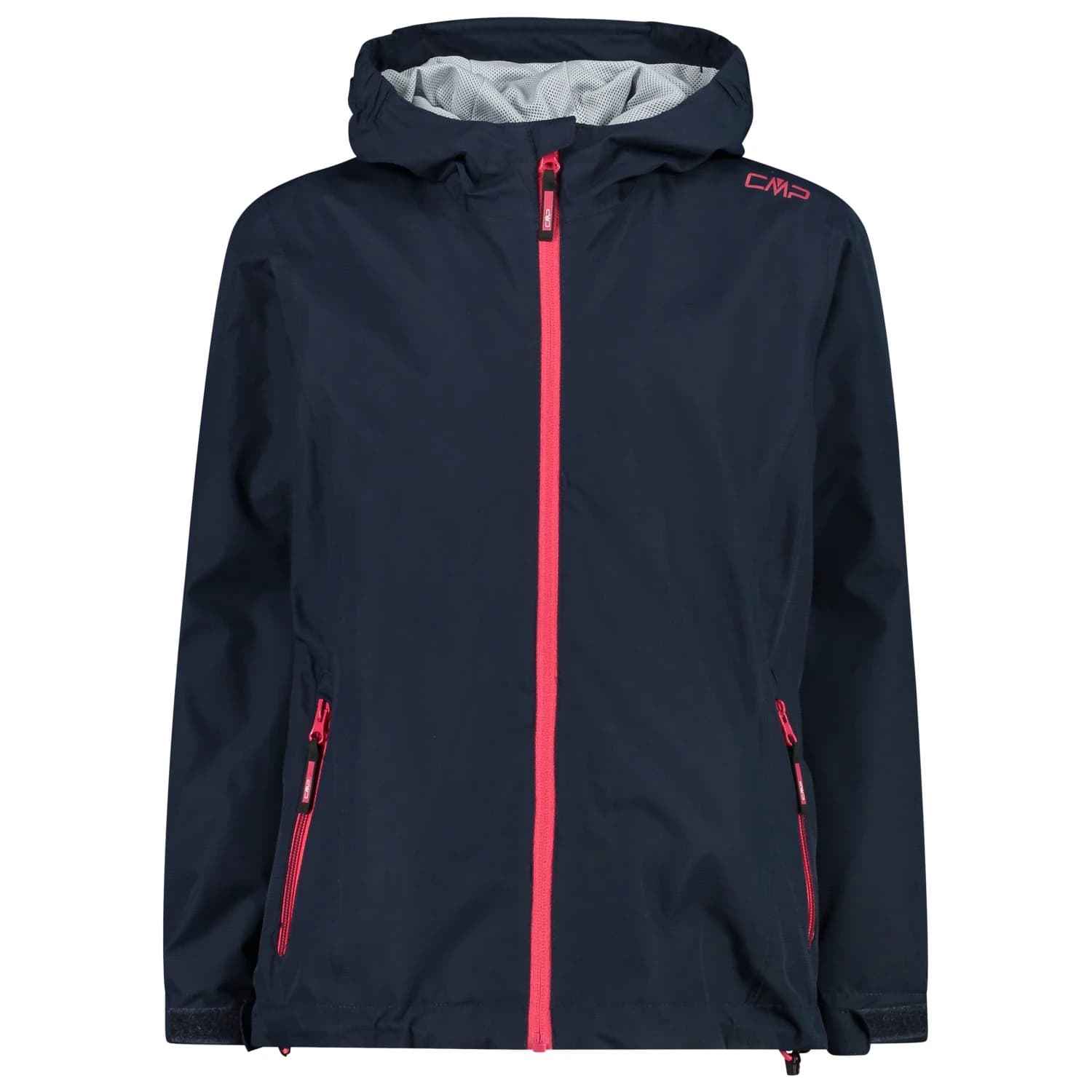 Водоустойчиво яке CMP Girl's Jacket Fix Hood WP Waterproof jacket - Black Blue