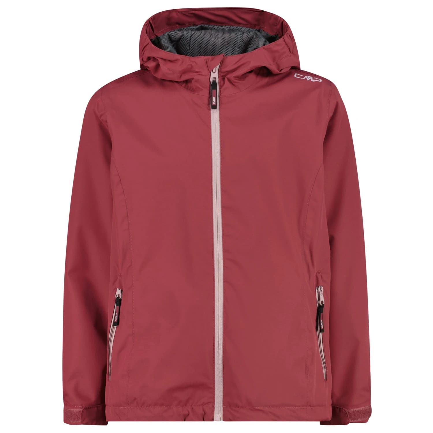 Водоустойчиво яке CMP Girl's Jacket Fix Hood WP Waterproof jacket - Peony