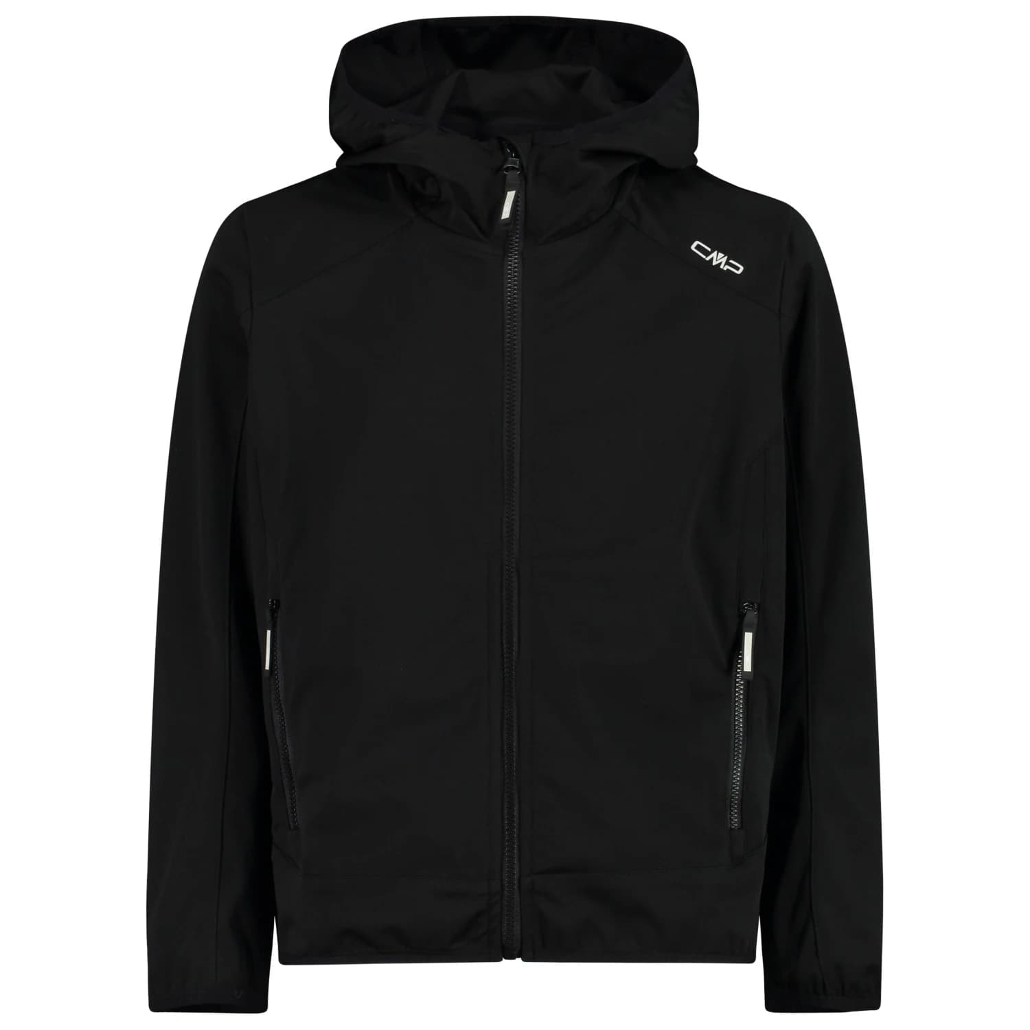 Детско софтшел яке CMP Kid's Jacket Fix Hood Softshell jacket - Nero