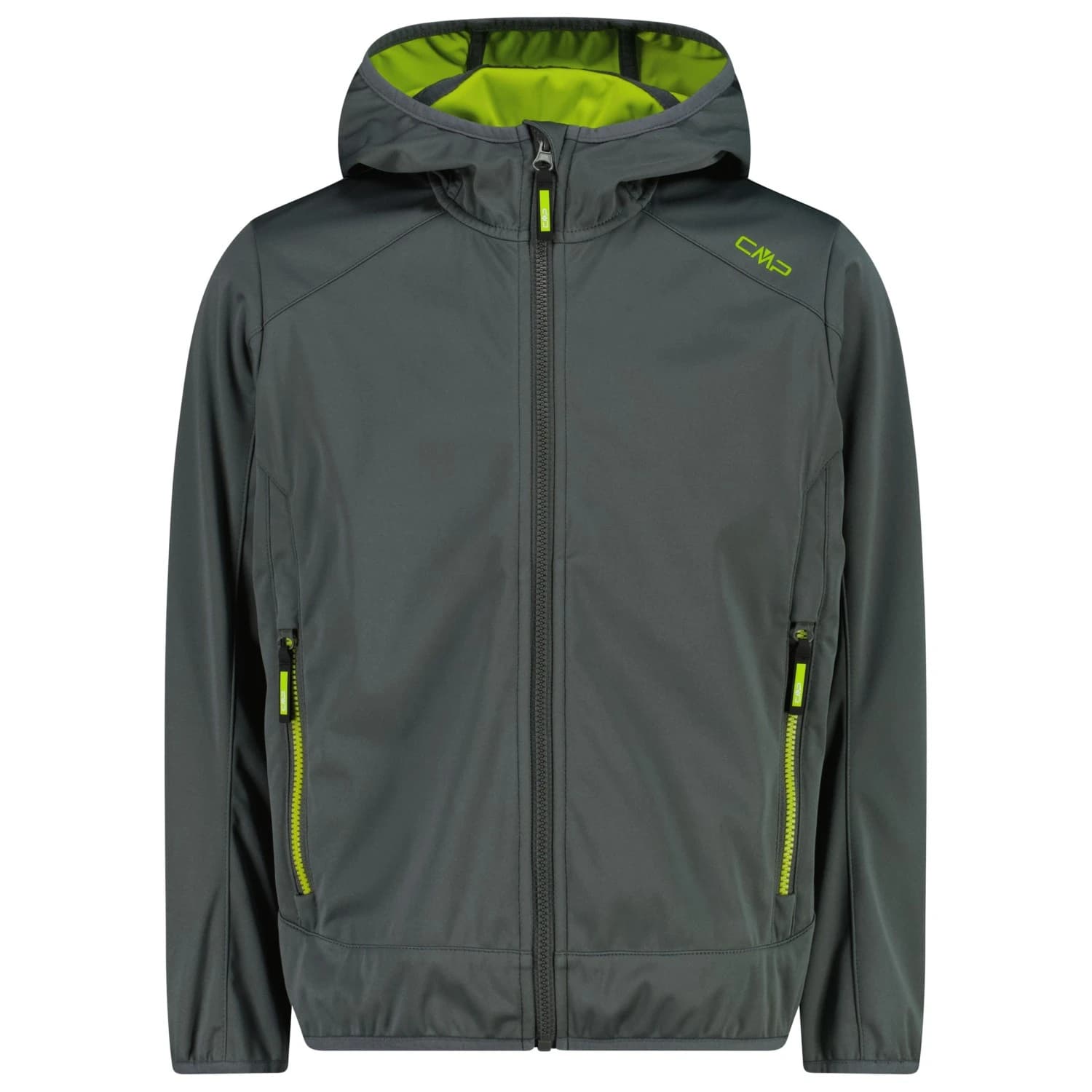 Детско софтшел яке Cmp Kid's Jacket Fix Hood Softshell jacket - Grey