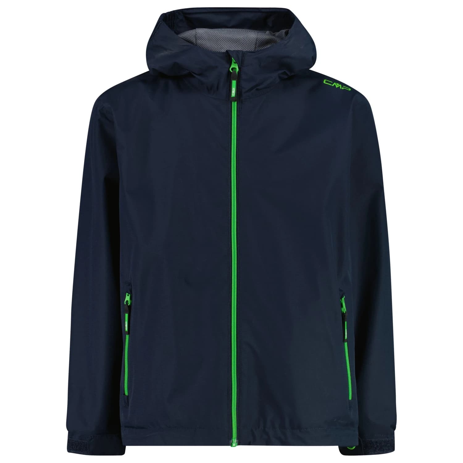 Детско ежедневно яке CMP Kid's Jacket Fix Hood WP Waterproof jacket - Black Blue