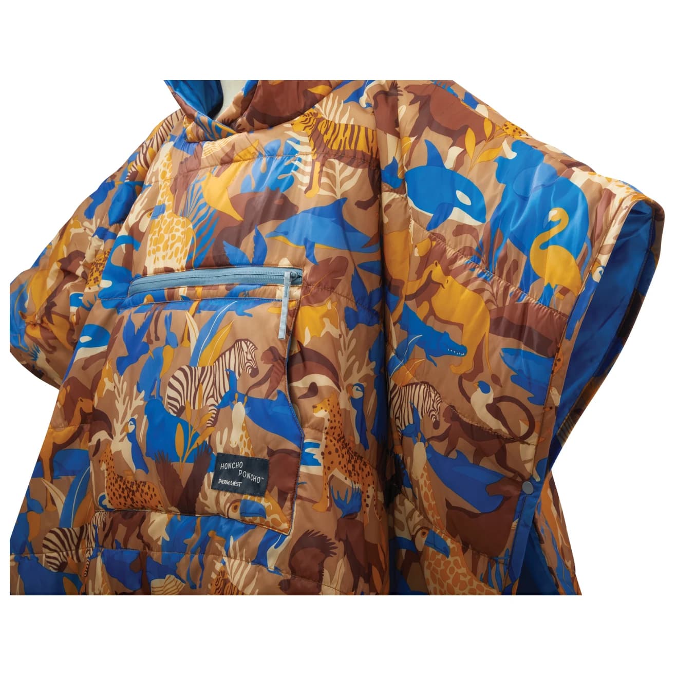 Детско пончо Therm-a-rest Honcho Poncho Kids Poncho - Animal Print
