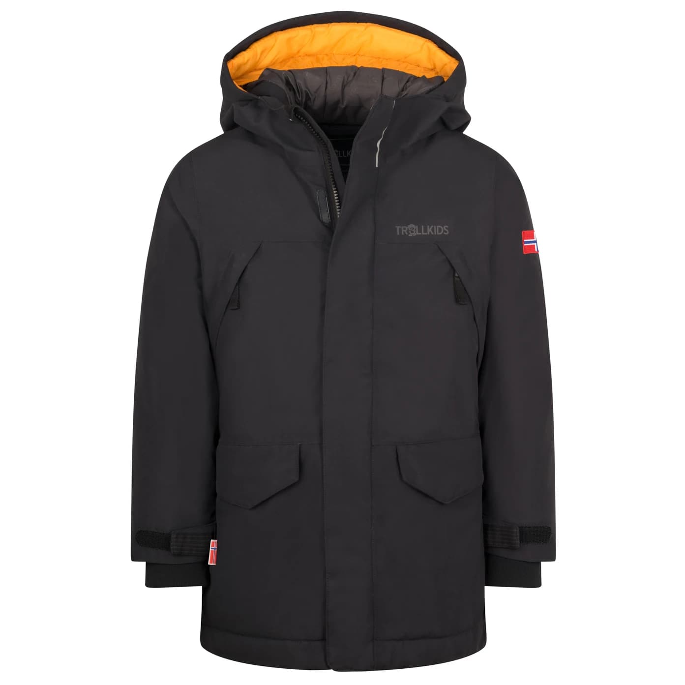Детско синтетично яке Trollkids Kid's Harstad Jacket Synthetic jacket - Black