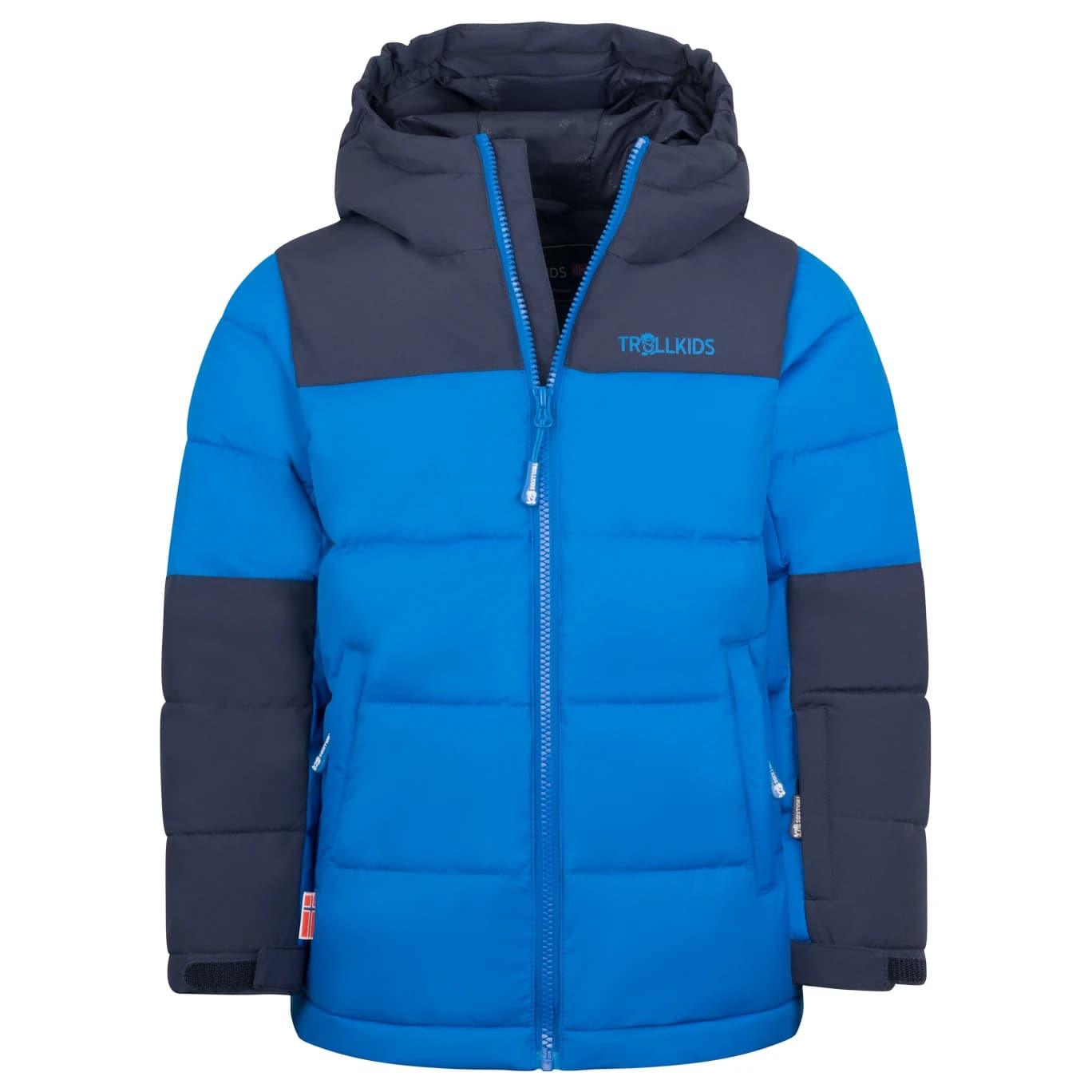 Детско зимно яке Trollkids Kid's Narvik Jacket Pro Winter jacket - Medium Blue / Navy