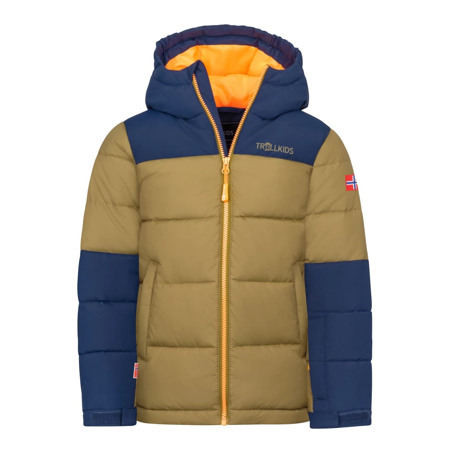 Детско зимно яке Trollkids Kid's Narvik Jacket Pro Winter jacket - Spruce Green / Navy