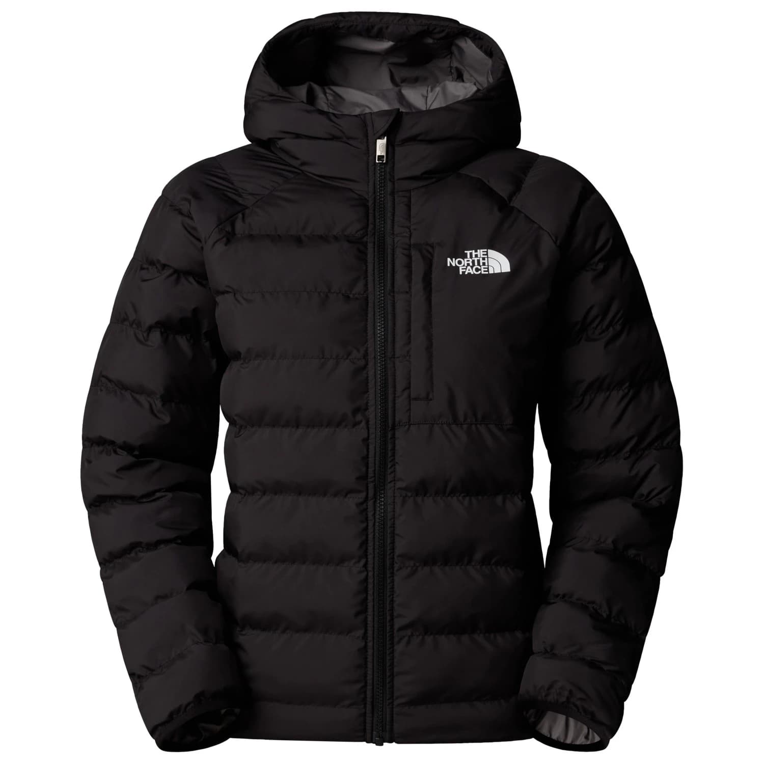 Синтетично яке The North Face Boy's Reversible Perrito Hooded Jacket Synthetic jacket - TNF Black / Smoked Pearl