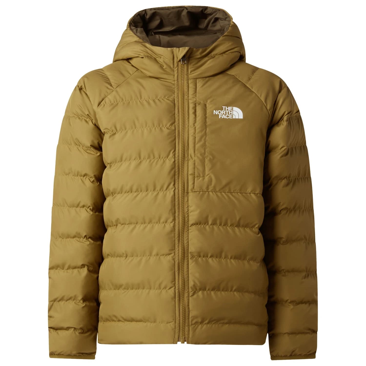 Синтетично яке The North Face Boy's Reversible Perrito Hooded Jacket Synthetic jacket - Cedar / New Taupe Green