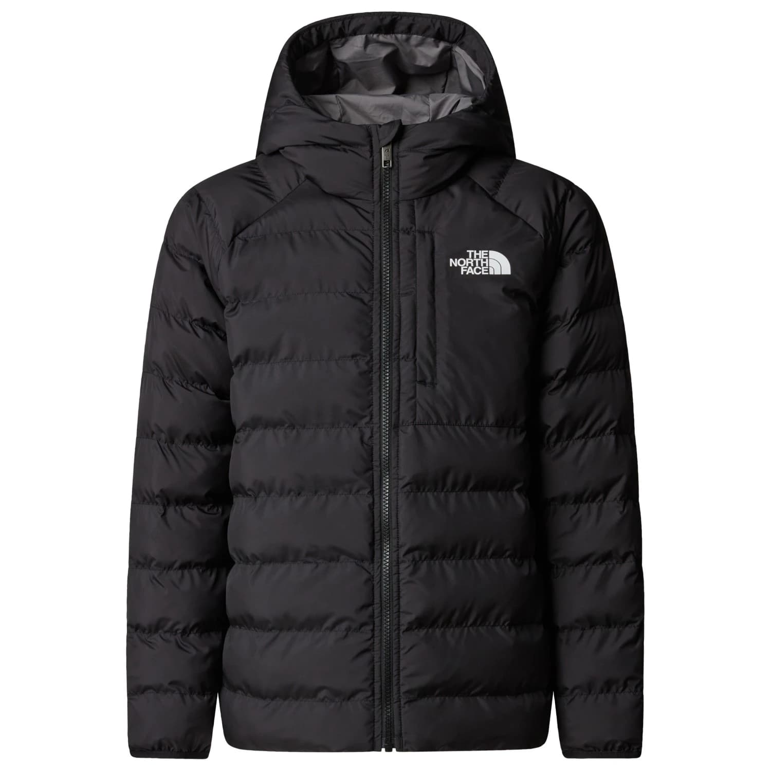 Синтетично яке The North Face Girl's Reversible Perrito Hooded Jacket Synthetic jacket - TNF Black / Smoked Pearl