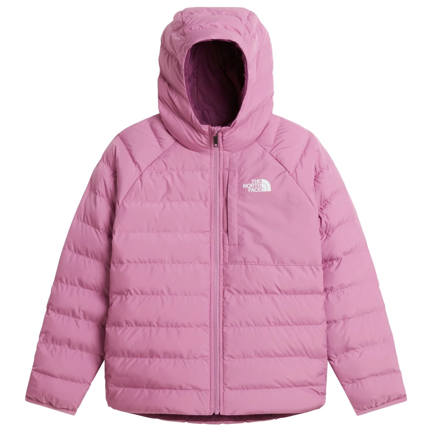 Синтетично яке The North Face Girl's Reversible Perrito Hooded Jacket Synthetic jacket - Hushed Lavender