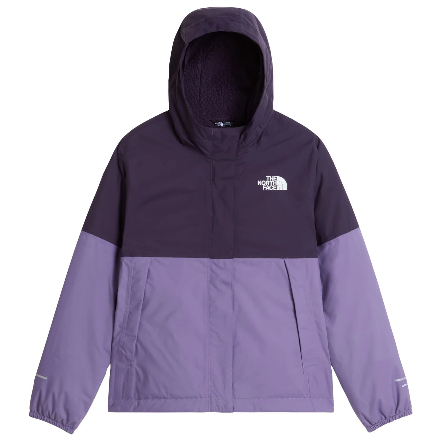 Водоустойчиво яке The North Face Girl's Warm Antora Rain Jacket Waterproof jacket - Endless Dusk / Grounded Plum