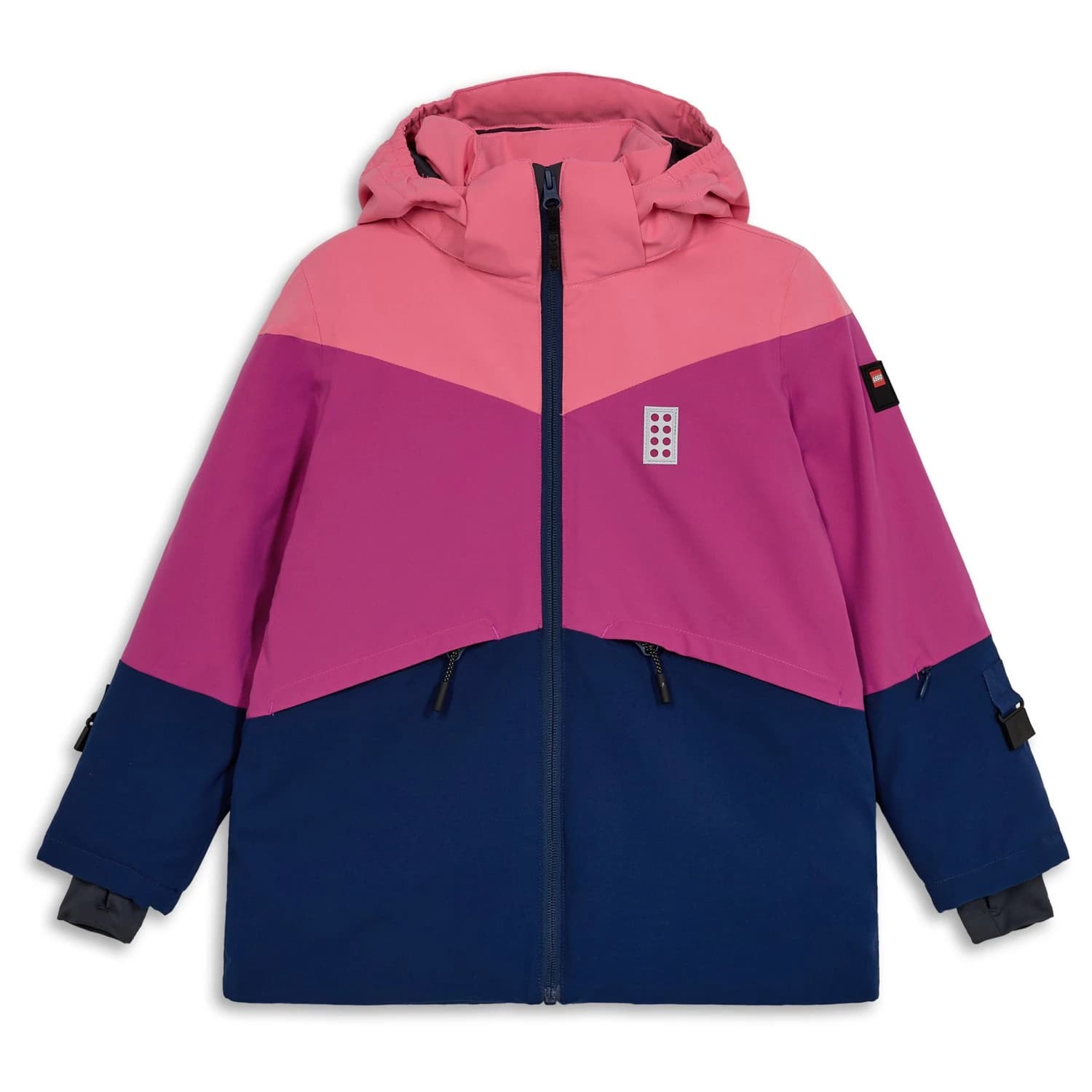 Детско ски яке LEGO Kid's Jested 708 Ski jacket - Fuchsia