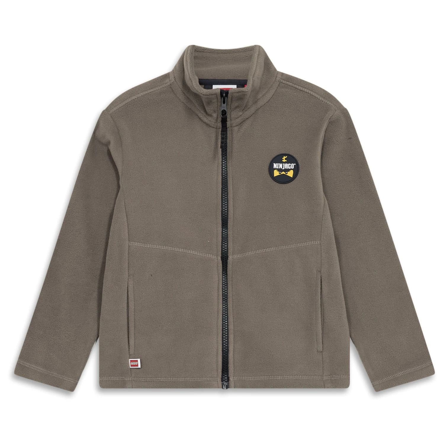 Детско поларено яке LEGO Kid's Sakso 601 Fleece jacket - Light Brown
