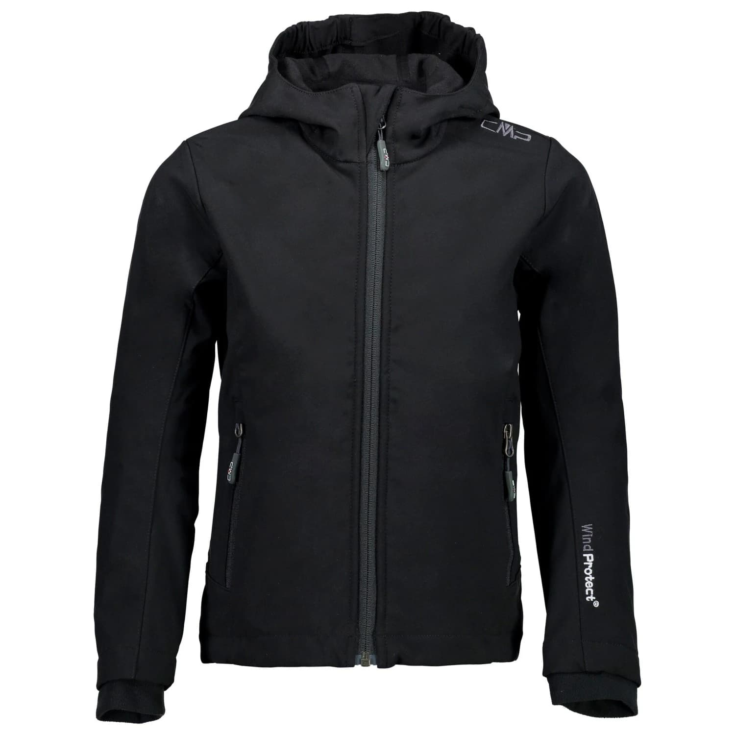 Детско софтшел яке CMP Kid's Jacket Fix Hood 3A29385 Softshell jacket - Nero