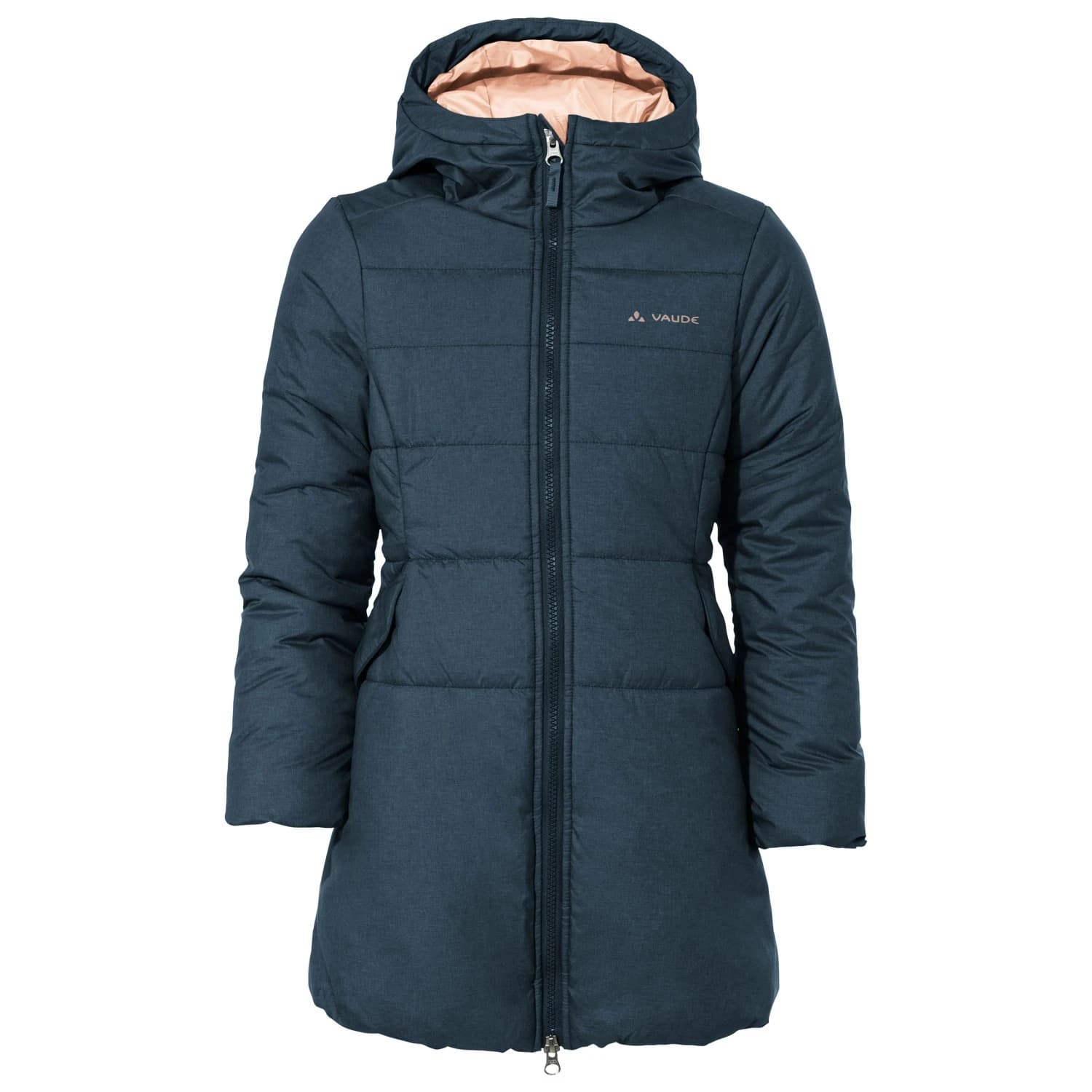 Детско палто Vaude Kid's Greenfinch Coat Girls III Coat - Dark Sea / Rose