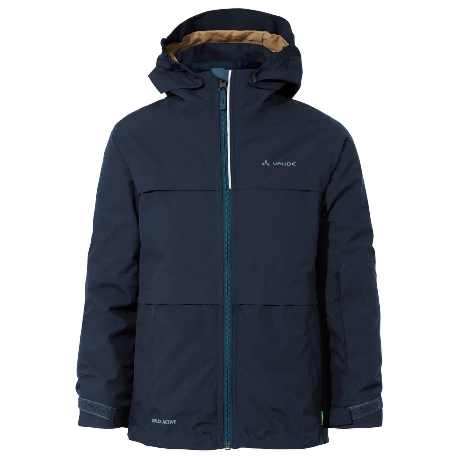 Детско 3-в-1 яке Vaude Kid's Snow Cup 3in1 Jacket III 3-in-1 jacket - Dark Sea