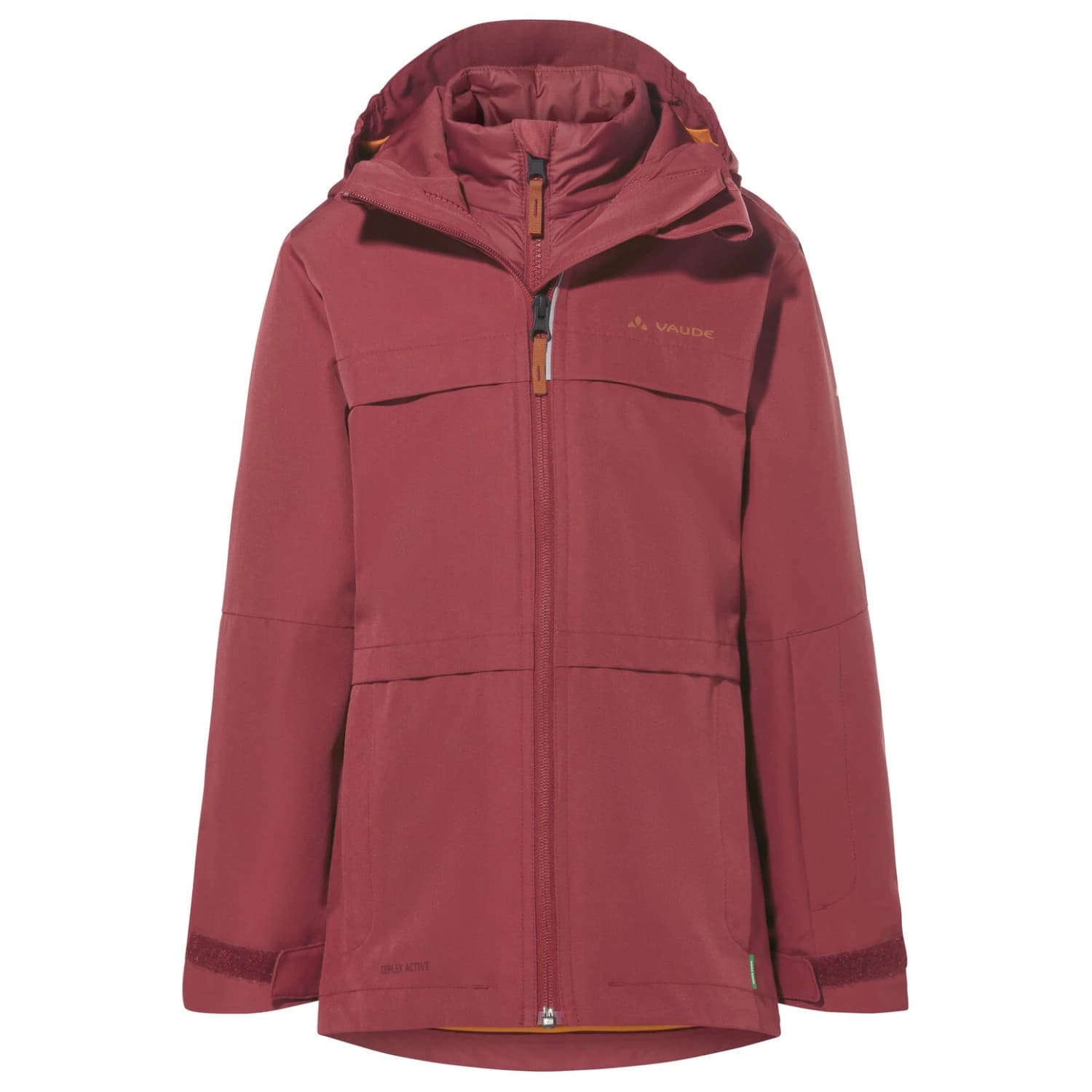 Детско 3-в-1 яке Vaude Kid's Snow Cup 3in1 Jacket III 3-in-1 jacket - Redeva / Red