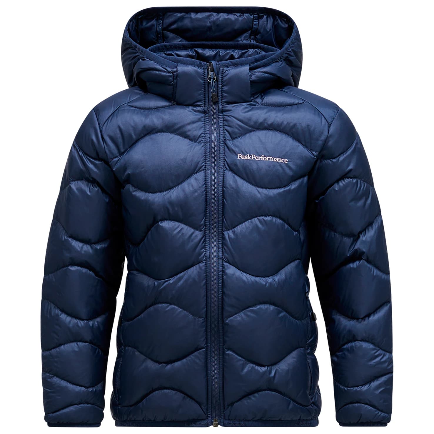 Детско пухено яке Peak Performance Kid's Helium Down Hood Jacket Synthetic jacket - Blue Shadow