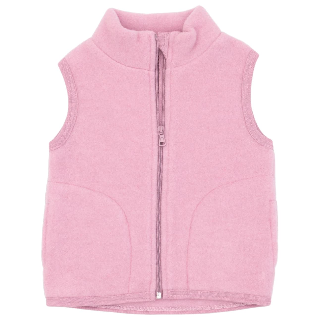 Детски вълнен елек Engel Kid's Vest Merino vest - Rosenholz Melange