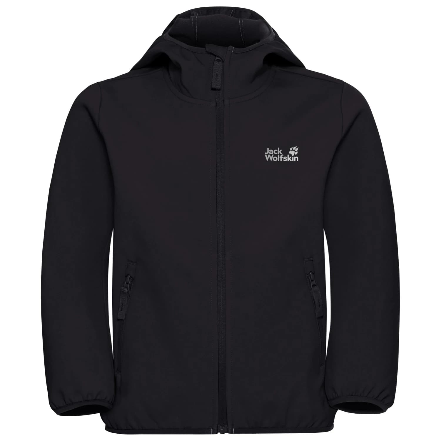 Детско софтшел яке Jack Wolfskin Kid's Fourwinds Jacket Softshell jacket - Black