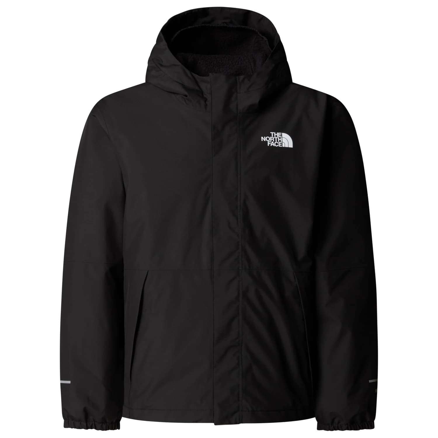 Водоустойчиво яке The North Face Boy's WarAntora Rain Jacket Waterproof jacket - TNF Black / TNF Black