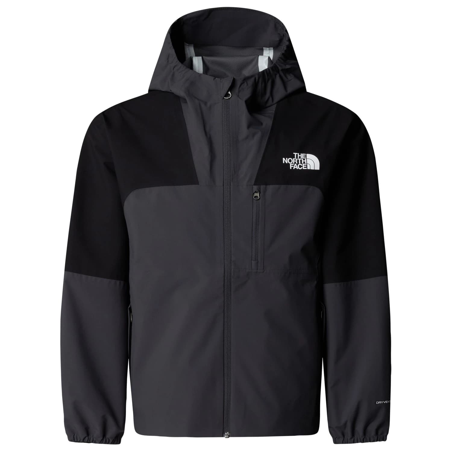 Детско водоустойчиво яке The North Face Kid's Teen Hike Packable Shell Waterproof jacket - TNF Black / Asphalt Grey