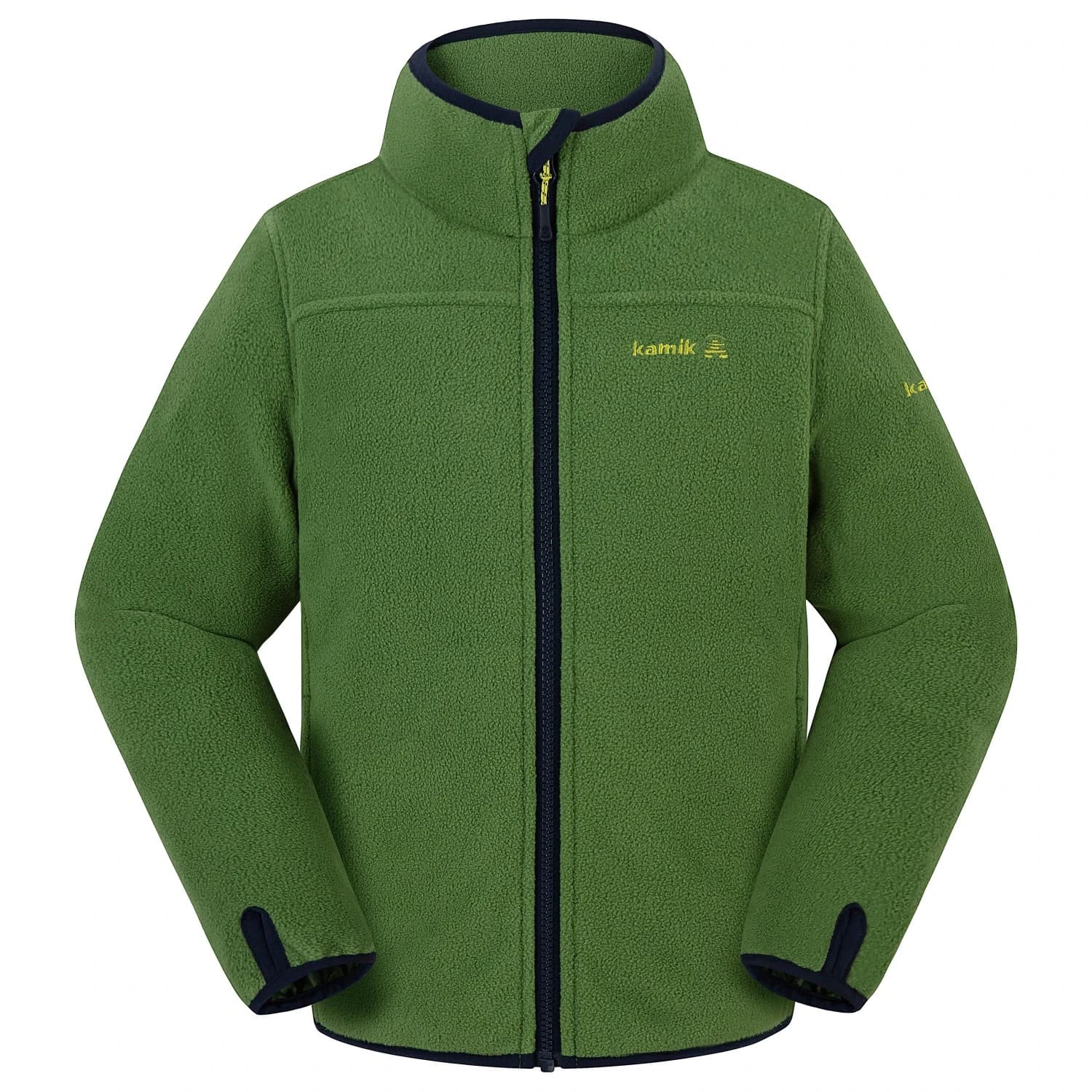 Детско поларено яке Kamik Kid's Ridley Fleece jacket - Pine / Midnight