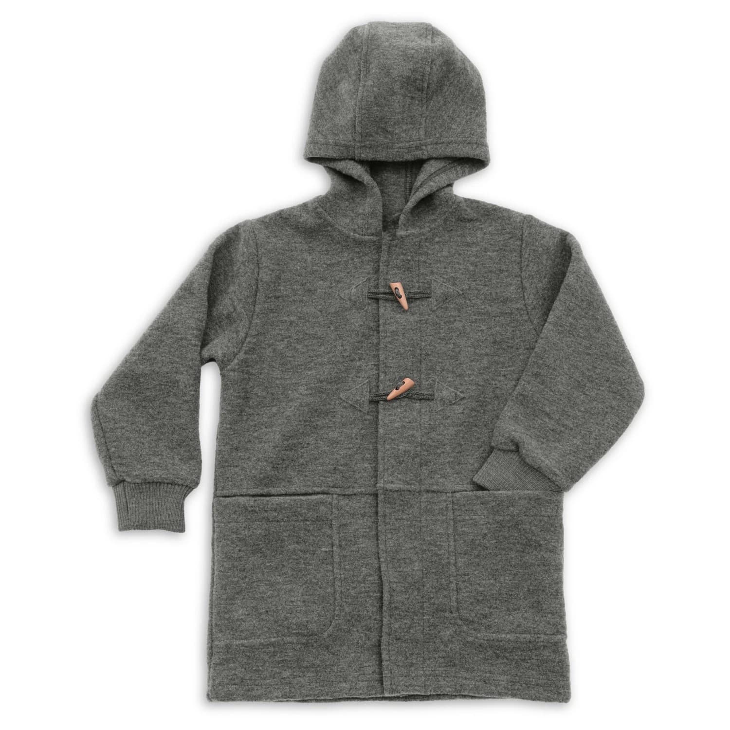 Детско вълнено яке Engel Kid's Mantel Coat - Lavagrau Melange