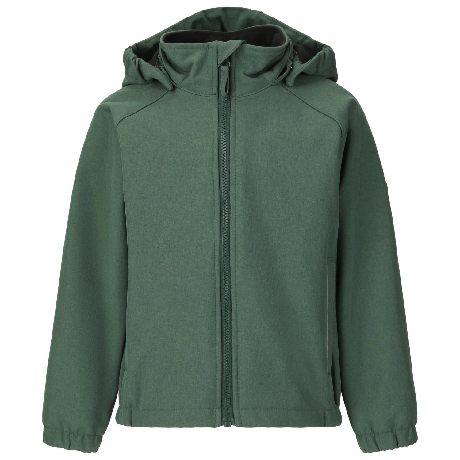Детско софтшел яке ZIG ZAG Kid's Bjorn Softshell jacket - Trekking Green