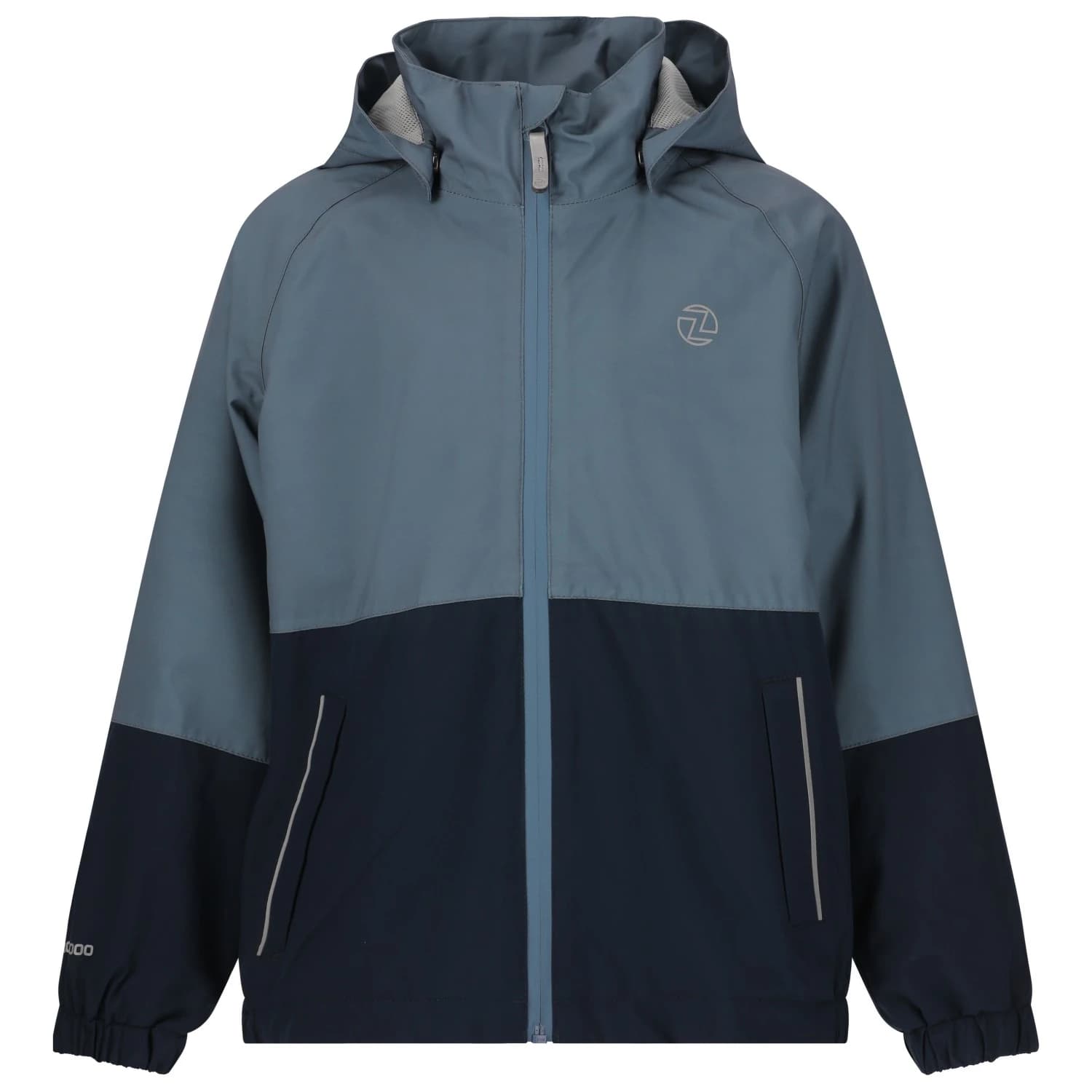 Детско водоустойчиво яке ZIG ZAG Kid's Dallas Waterproof jacket - China Blue