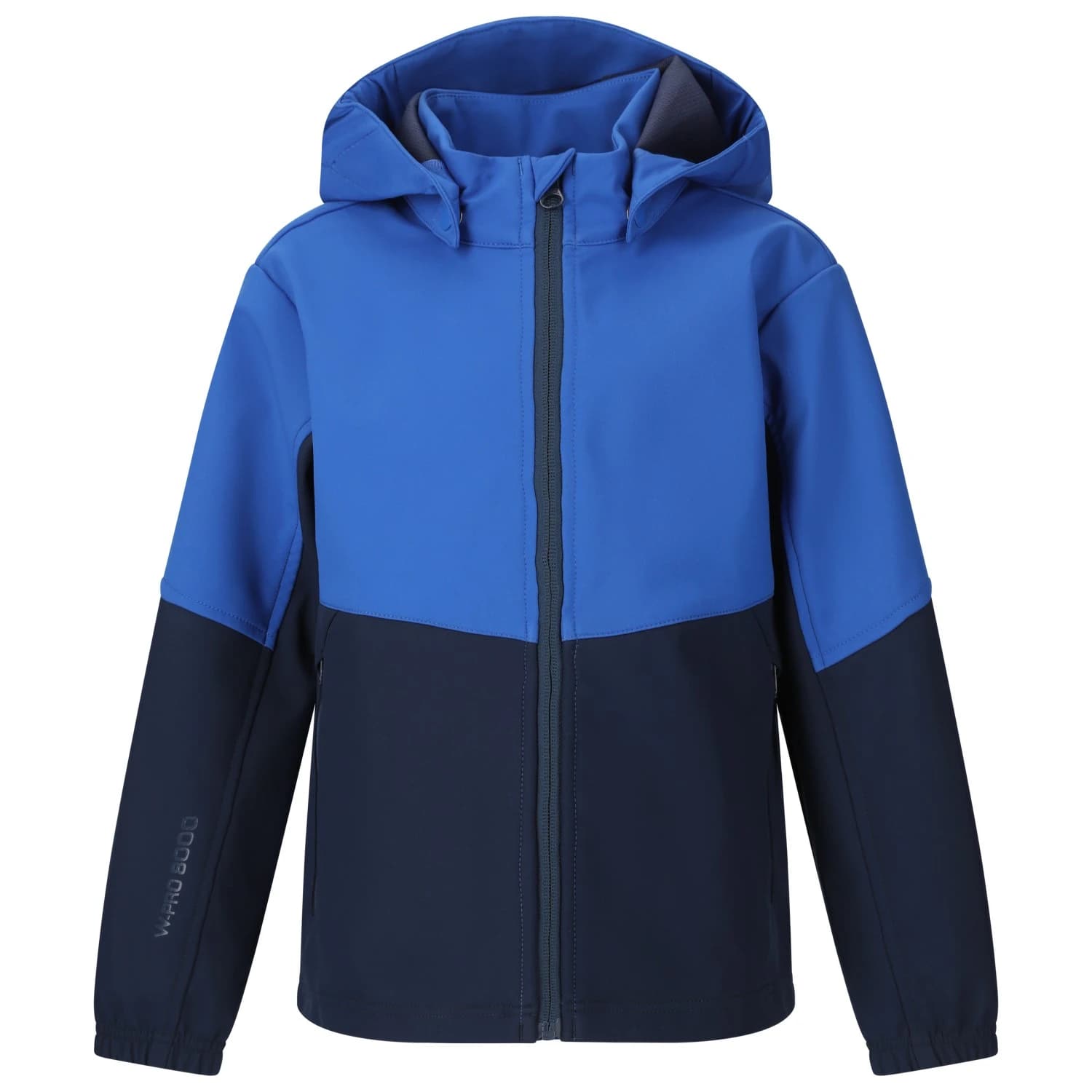 Детско софтшел яке ZIG ZAG Kid's Troy Softshell jacket - Olympian Blue