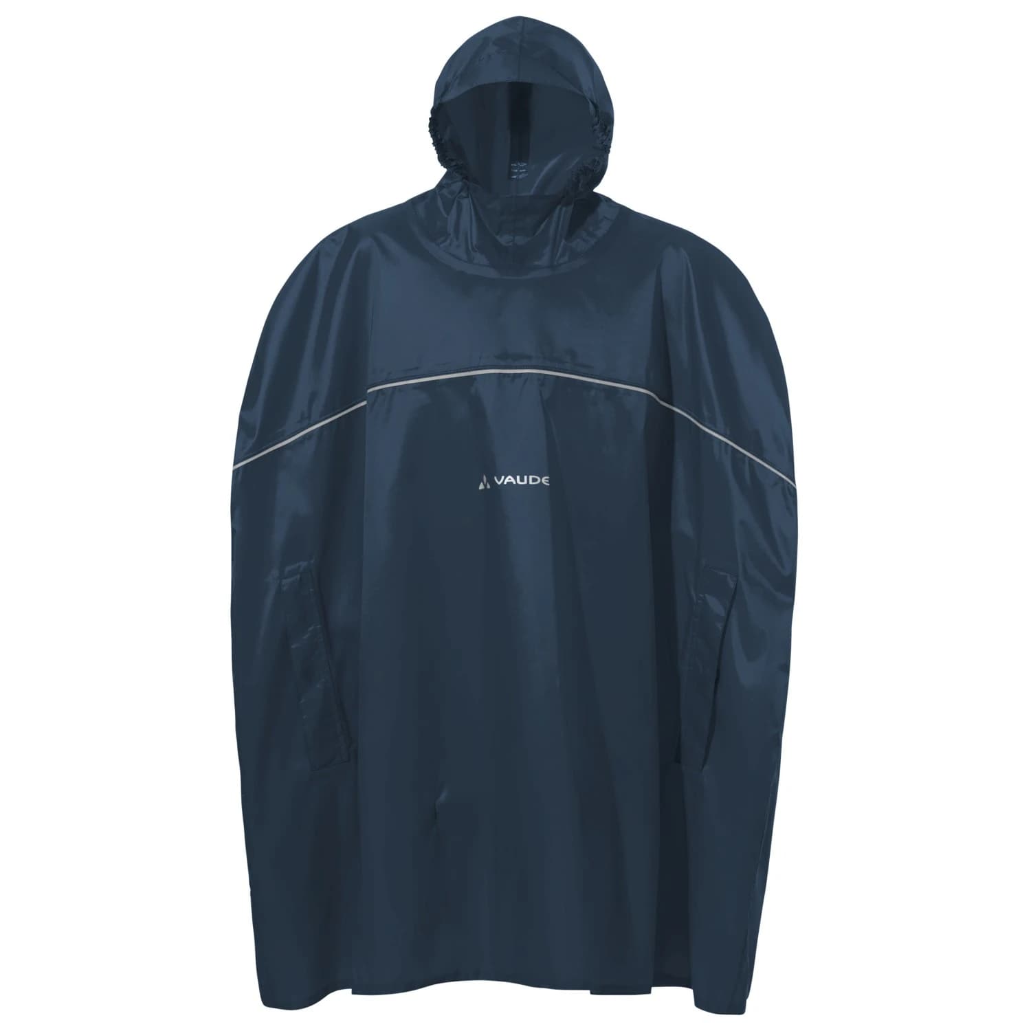 Детско пончо Vaude Kid's Grody Poncho II Poncho - Dark Sea