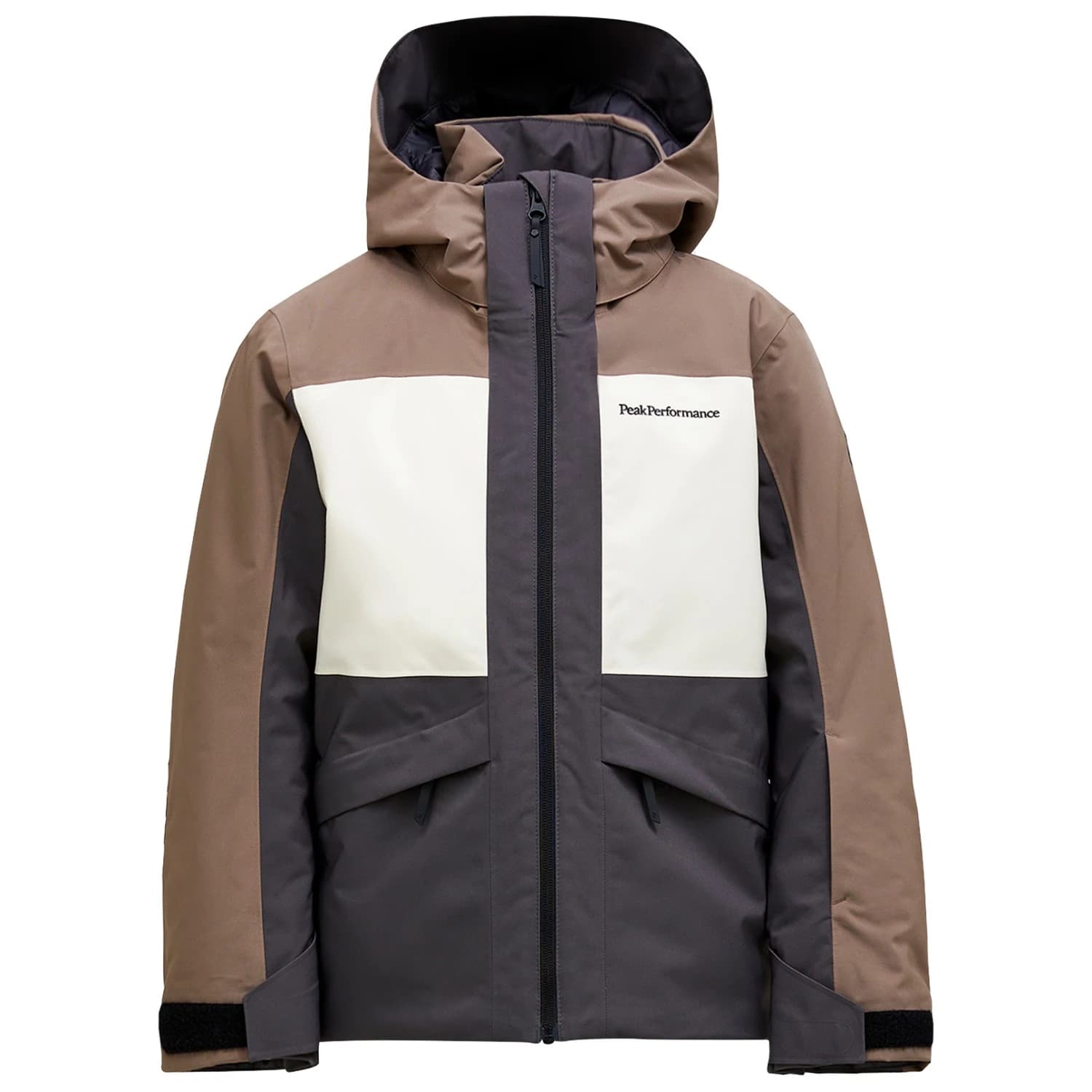Детско ски яке Peak Performance Kid's Gravity Insulated Jacket Ski jacket - Terrain Tan / Sand Fog