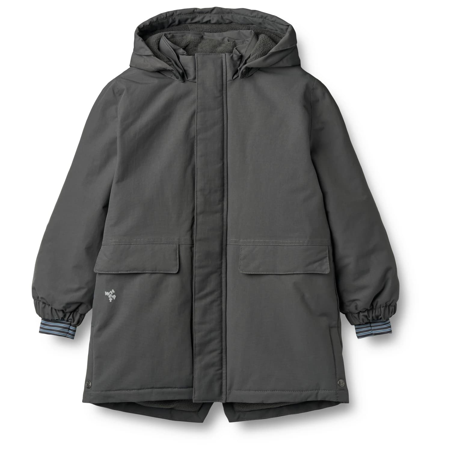 Детско яке парка WHEAT Kid's Jello Parka - Black Sea