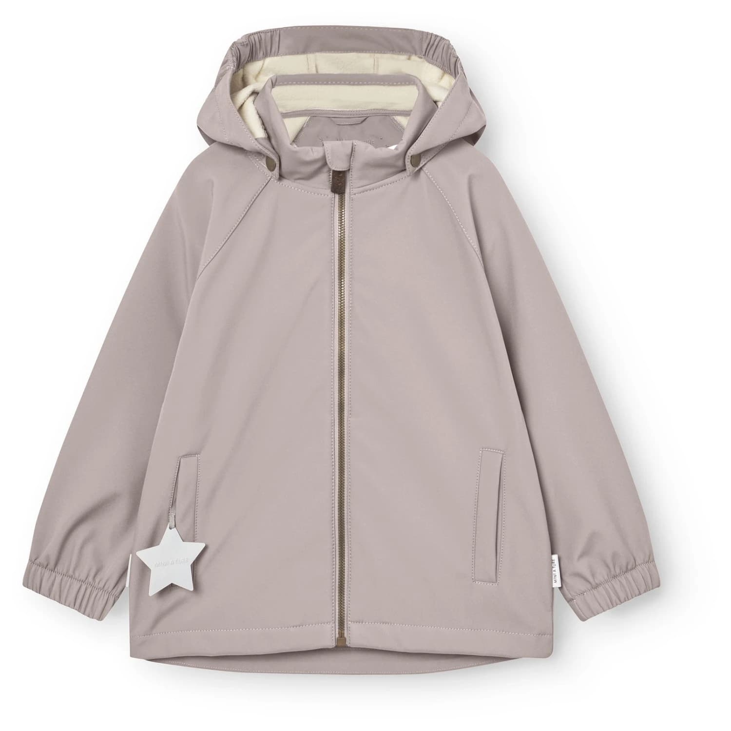 Детско софтшел яке Mini a ture Kid's Mataden Softshell Jacket - Opal Purple
