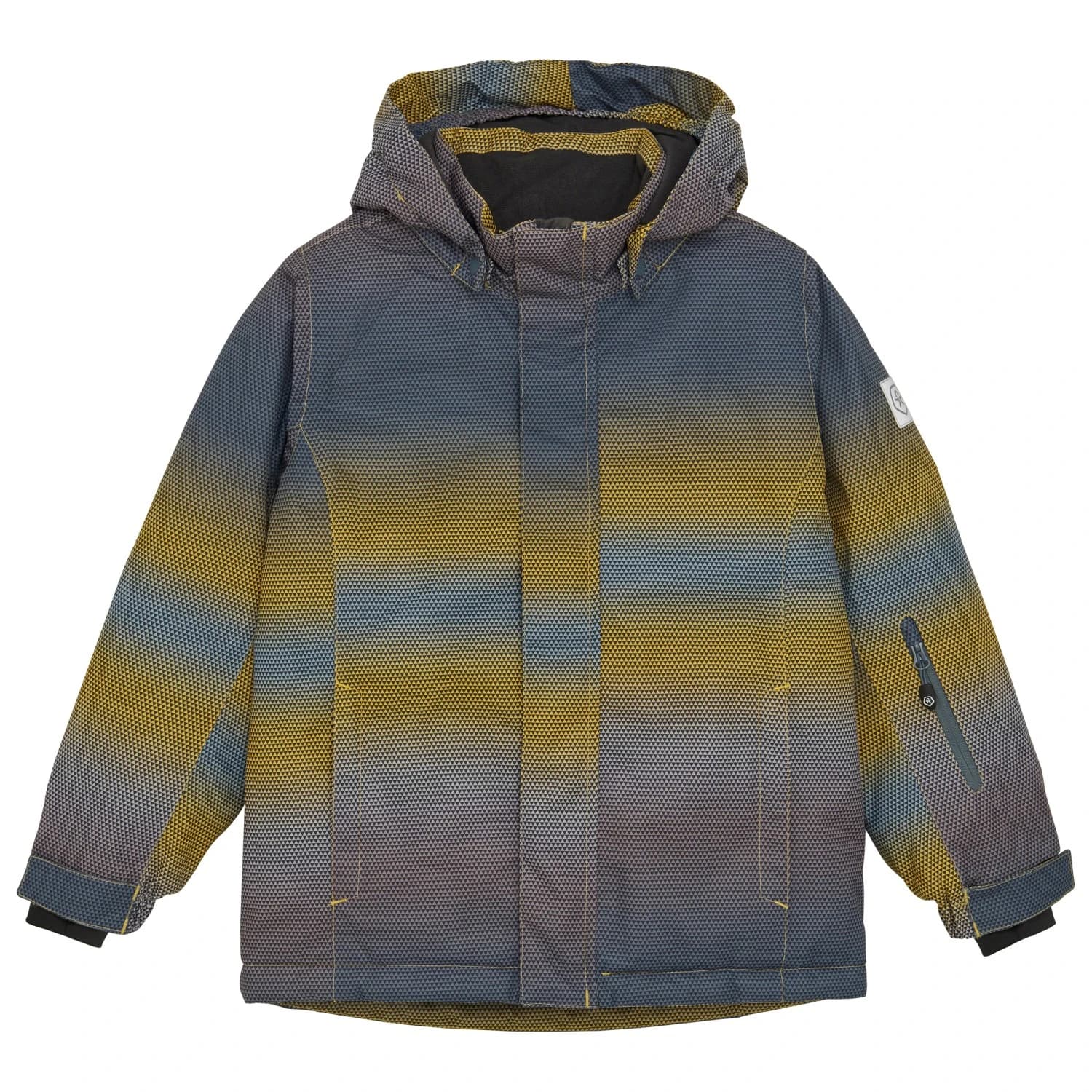Детско ски яке Color kids Boy's Ski Jacket AOP Ski jacket - Saffron