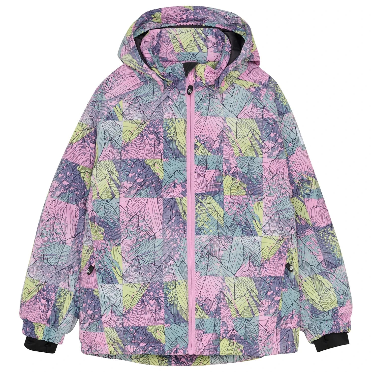 Детско ски яке Color Kids Kid's Ski Jacket AOP Ski jacket - Bonbon