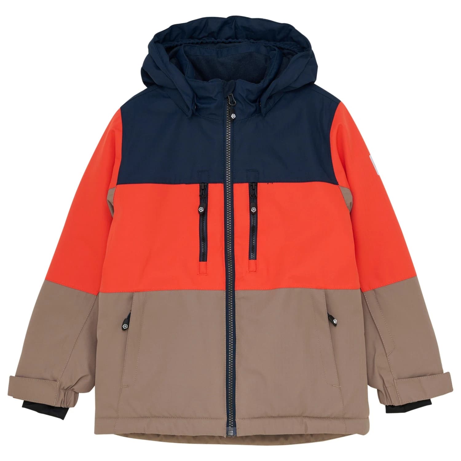 Детско ски яке Color kids Kid's Ski Jacket Colorblock 2 Chest Pockets Ski jacket - Total Eclipse