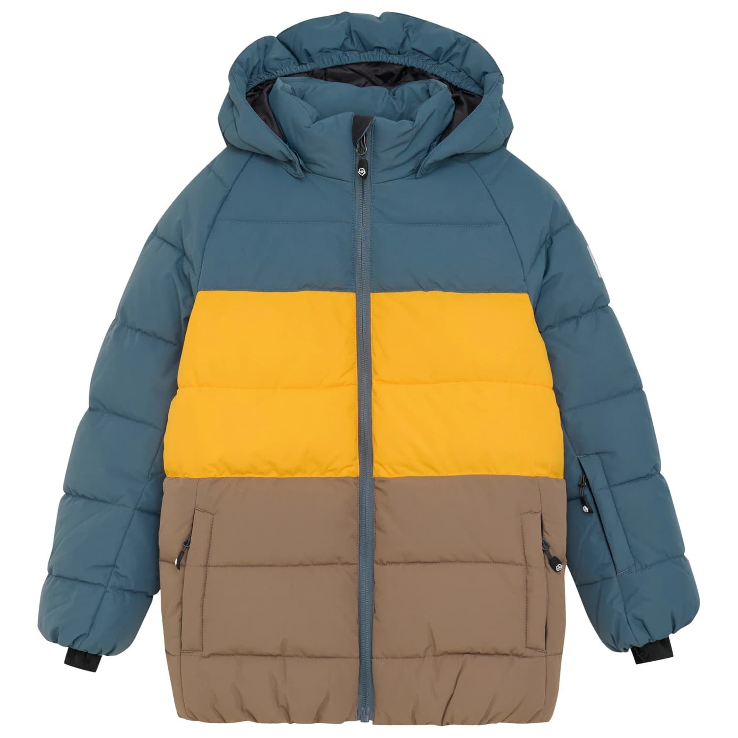Детско ски яке Color kids Kid's Ski Jacket Quilt & Colorblock Ski jacket - Stormy Weather