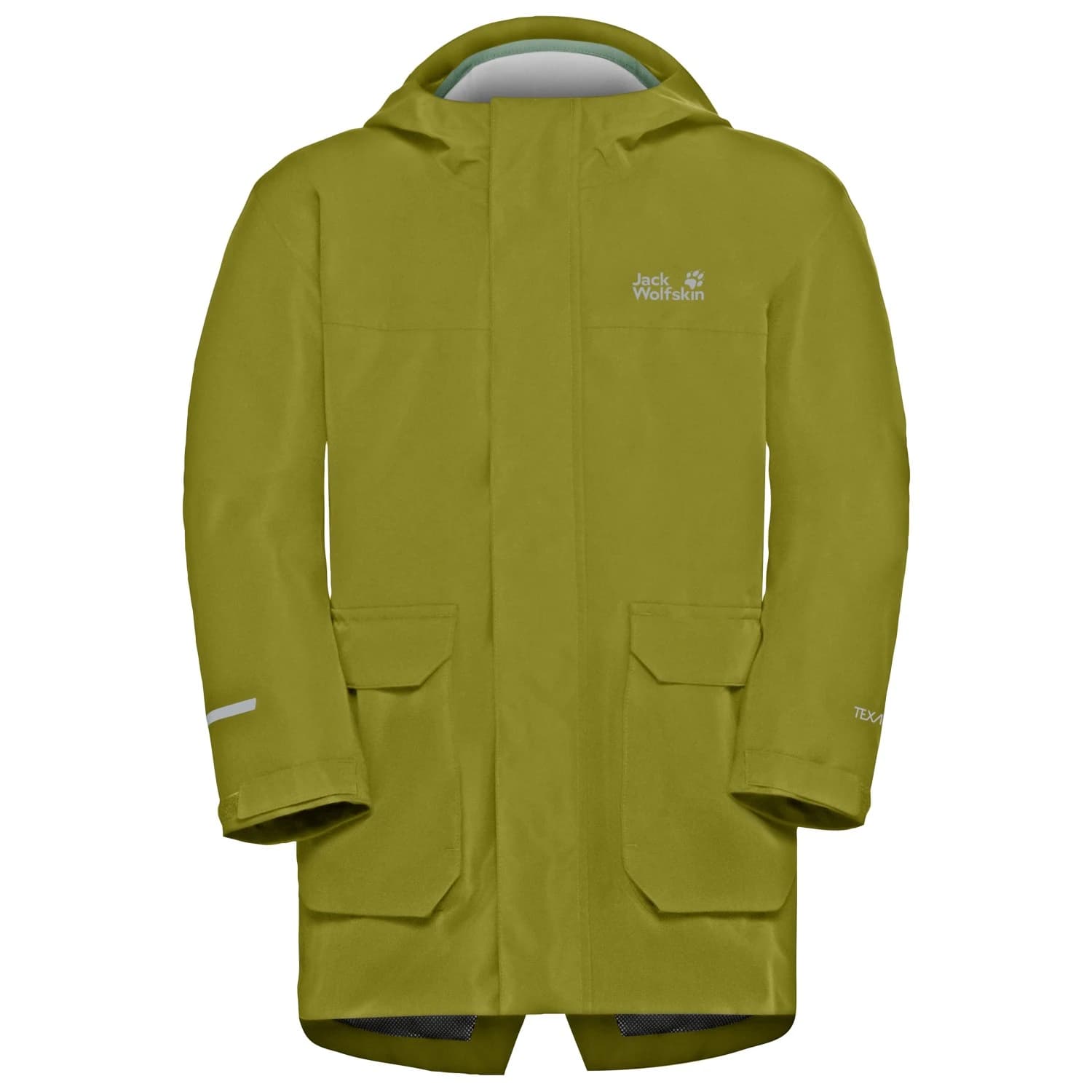 Детско 3-в-1 яке Jack Wolfskin Kid's 3in1 Canvey 3-in-1 jacket - Khaki Green