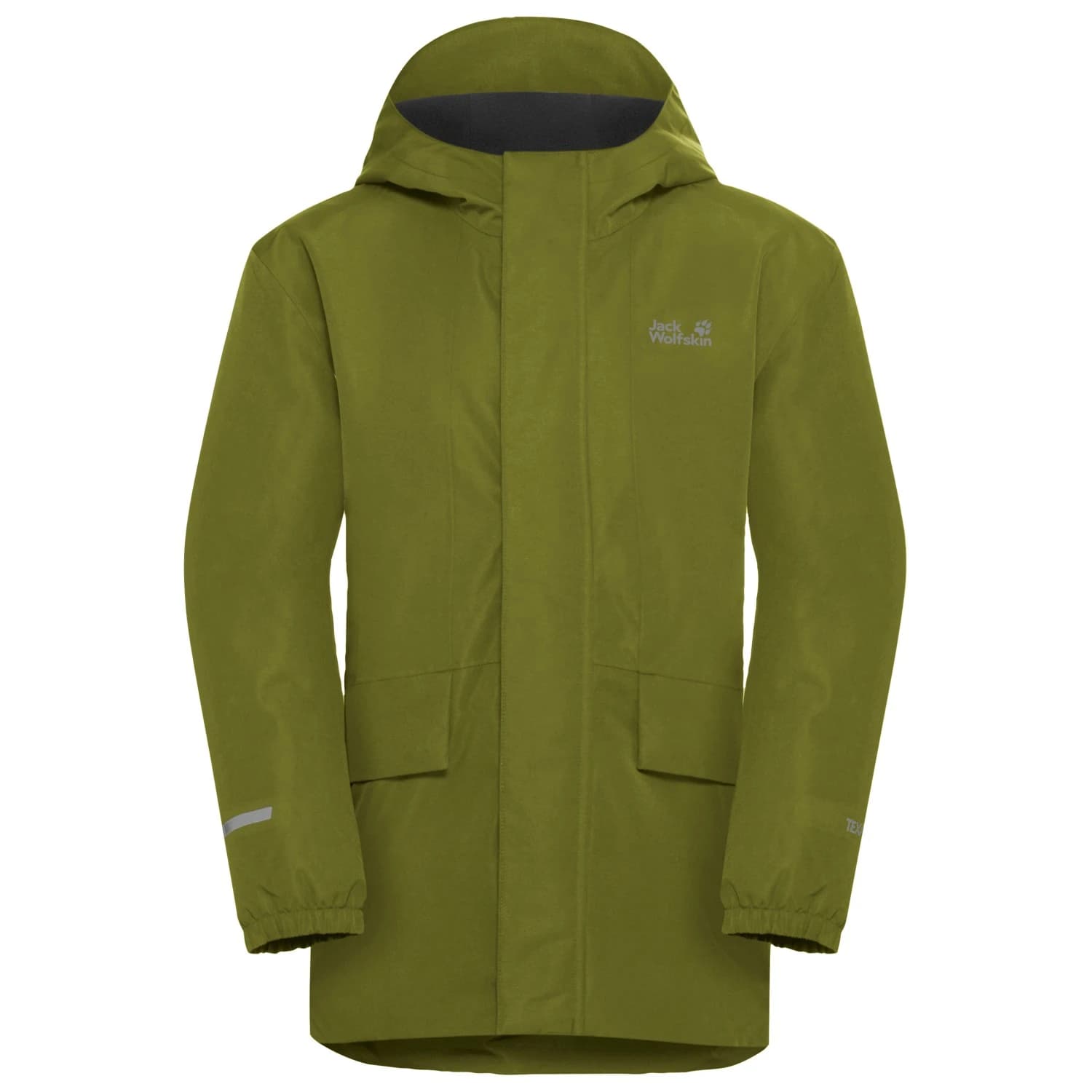 Детско зимно яке Jack Wolfskin Kid's Canvey Jacket Winter jacket - Khaki Green