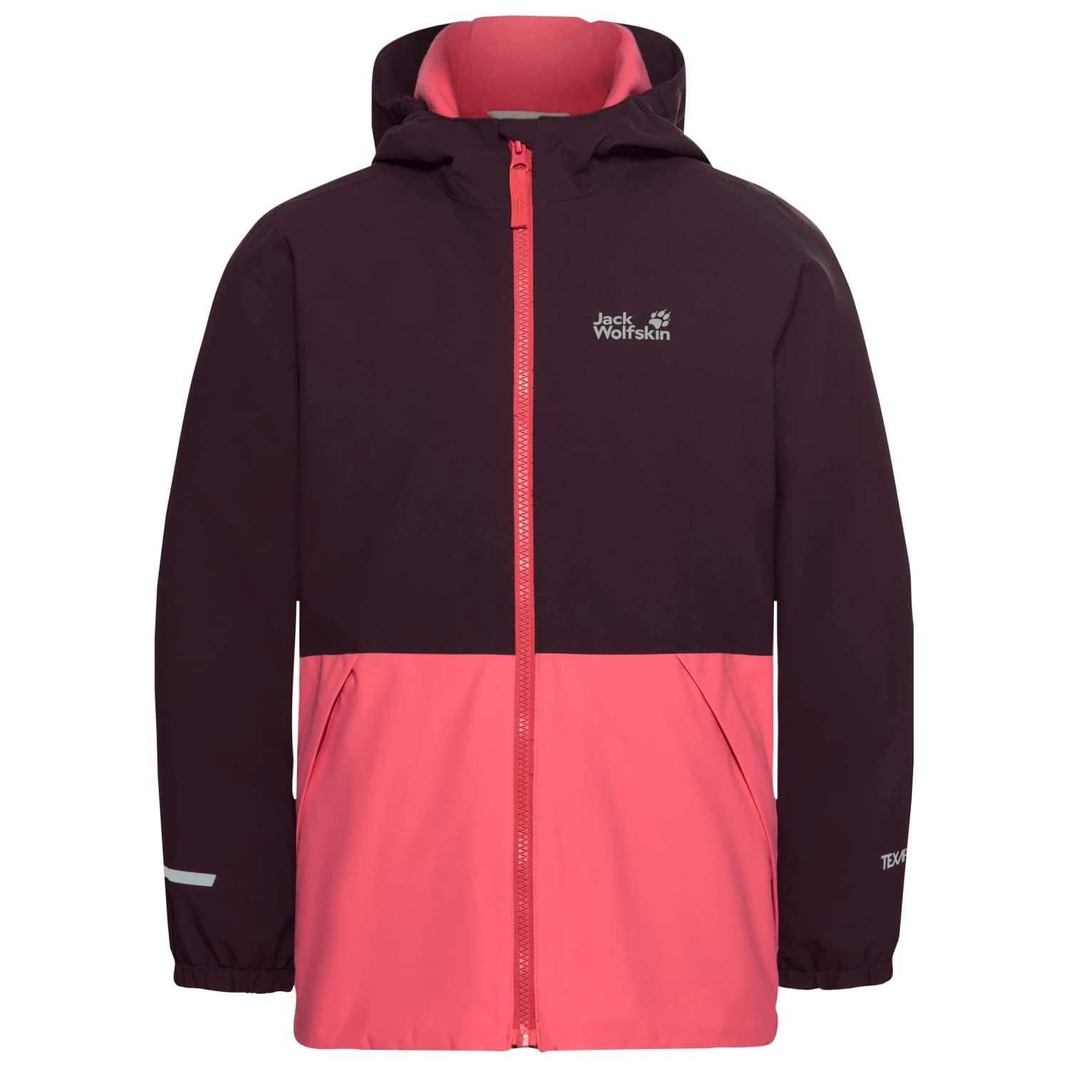 Детско зимно яке Jack wolfskin Kid's Snow Days Jacket Winter jacket - Amaranth