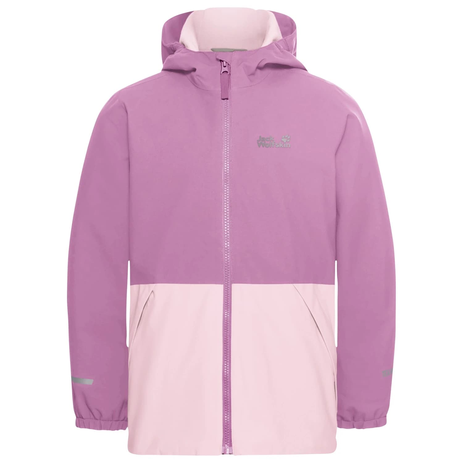 Детско зимно яке Jack Wolfskin Kid's Snow Days Jacket Winter jacket - Vivid Orchid