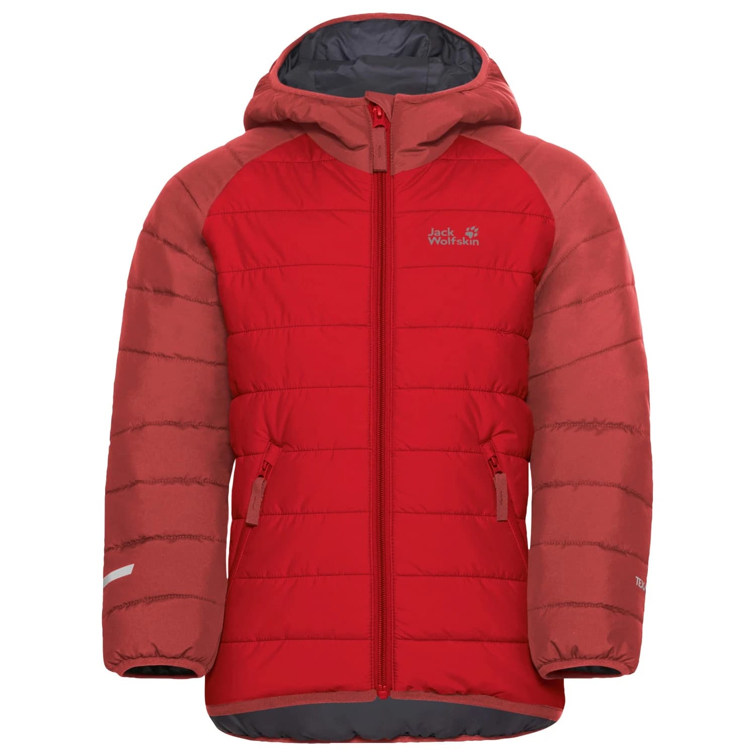 Детско зимно яке Jack Wolfskin Kid's Zenon Jacket Winter jacket - Siren Red