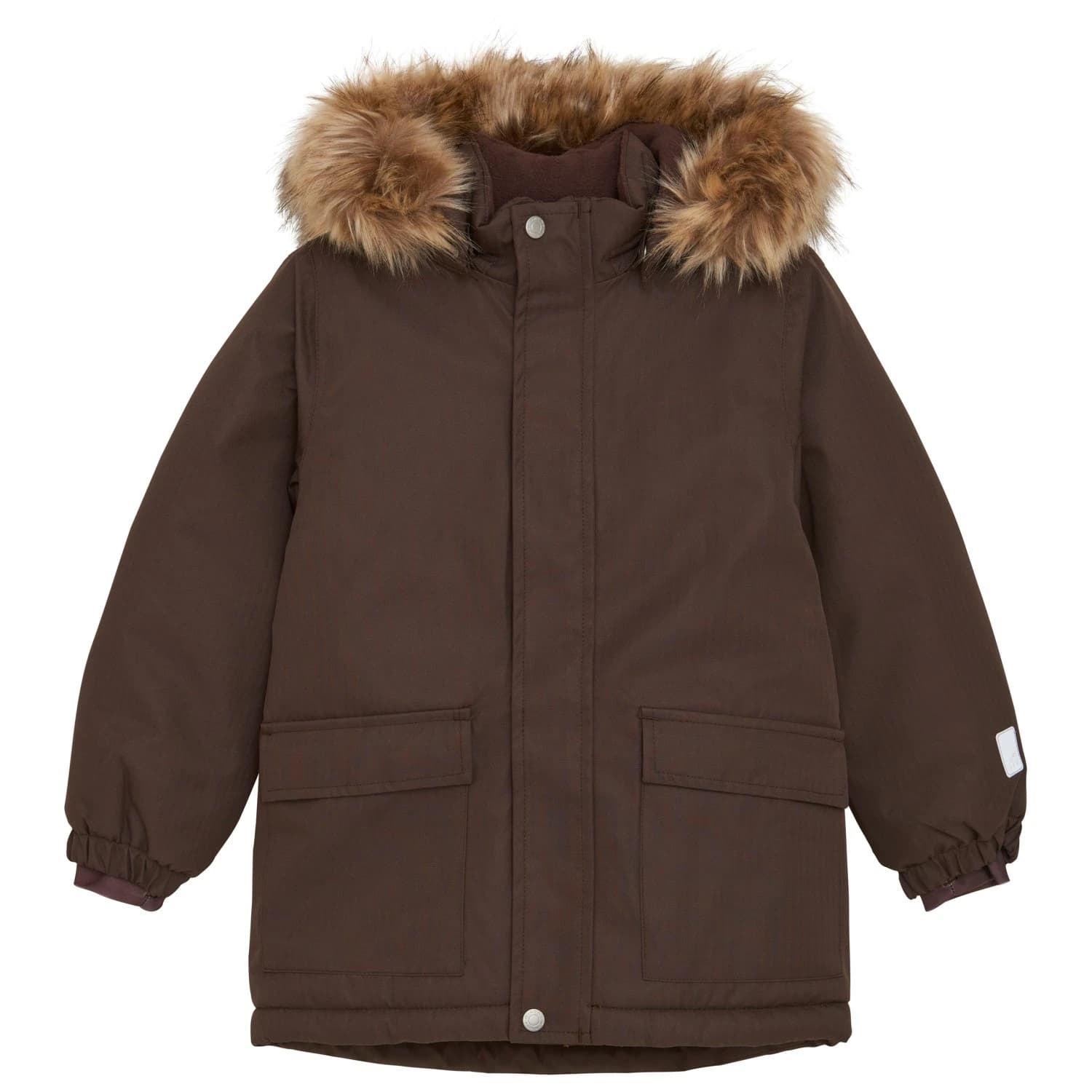 Детско зимно яке Minymo Kid's Snow Jacket with Fur Winter jacket - Bracken
