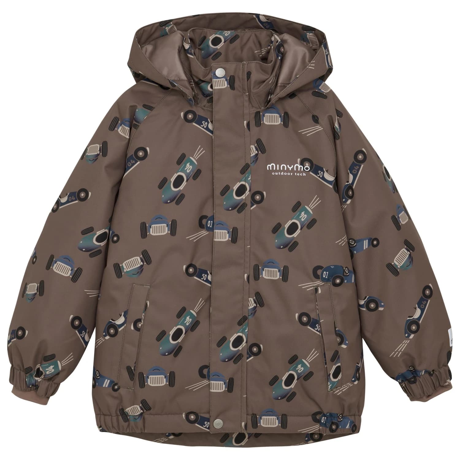 Детско зимно яке Minymo Kid's Twill Snow Jacket AOP Winter jacket - Caribou