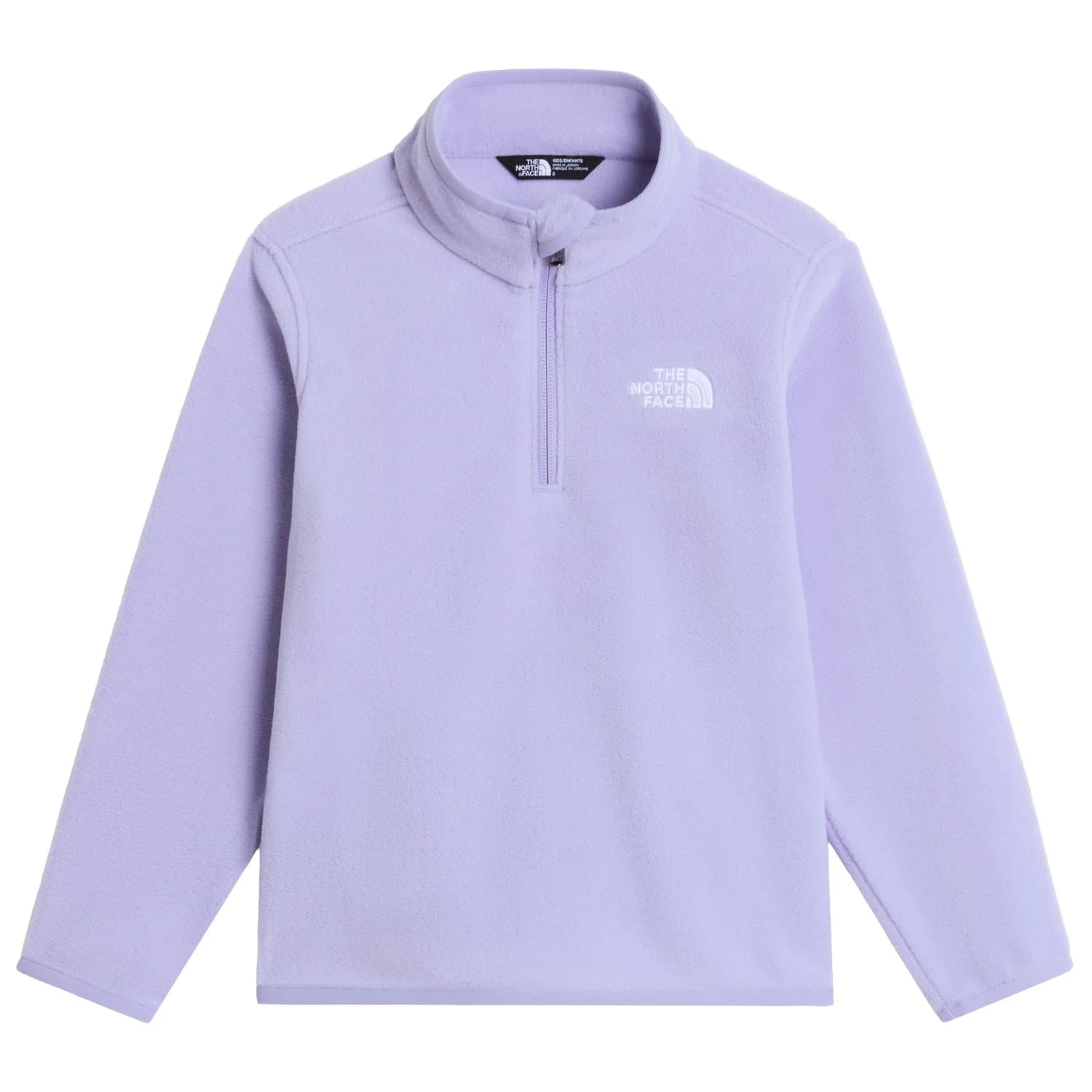 Детско поларено яке The North Face Kid's Glacier 1/4 Zip Pullover Fleece jumper - Pale Plum