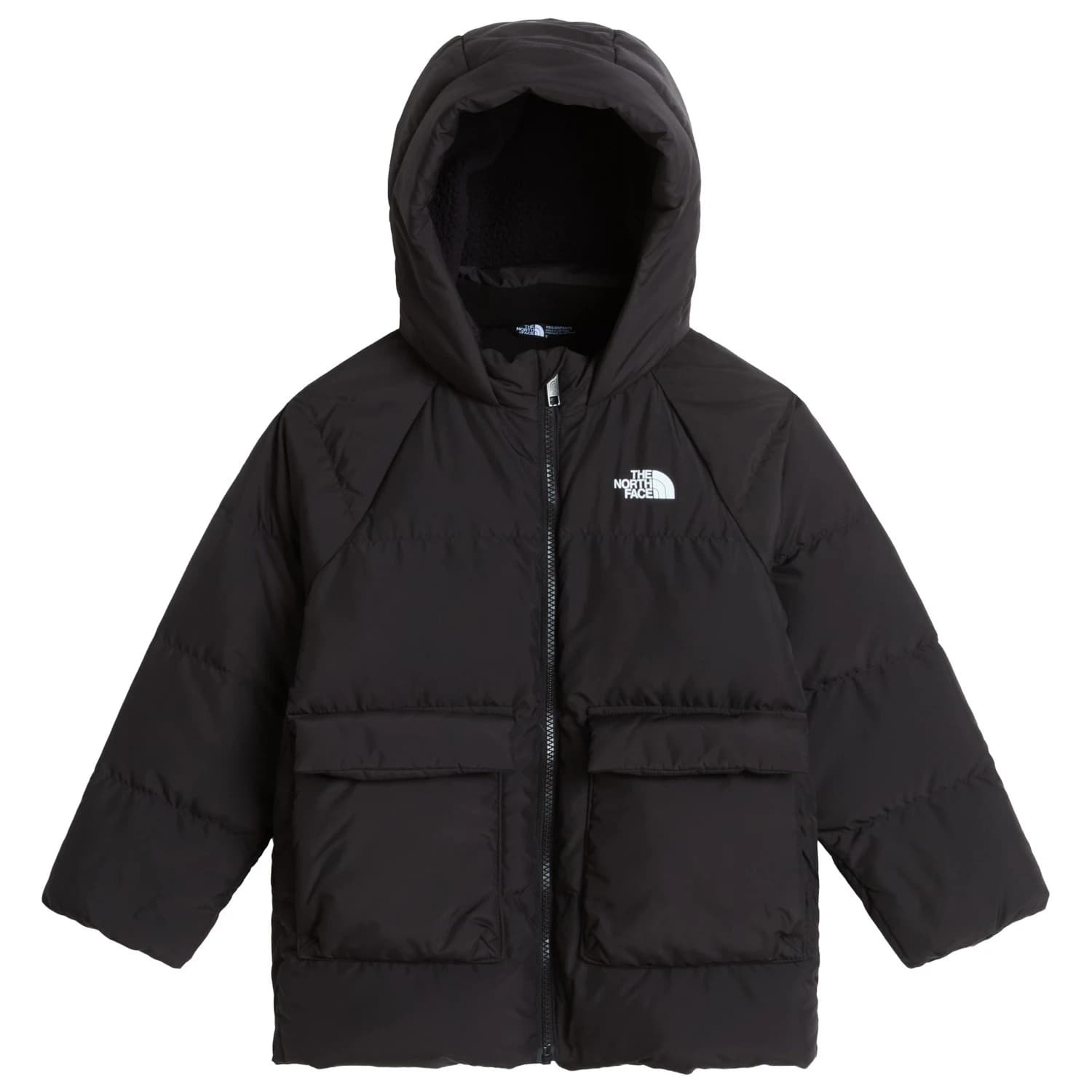 Детско пухено яке The North Face Kid's North Down Fleece Lined Parka Down jacket - TNF Black