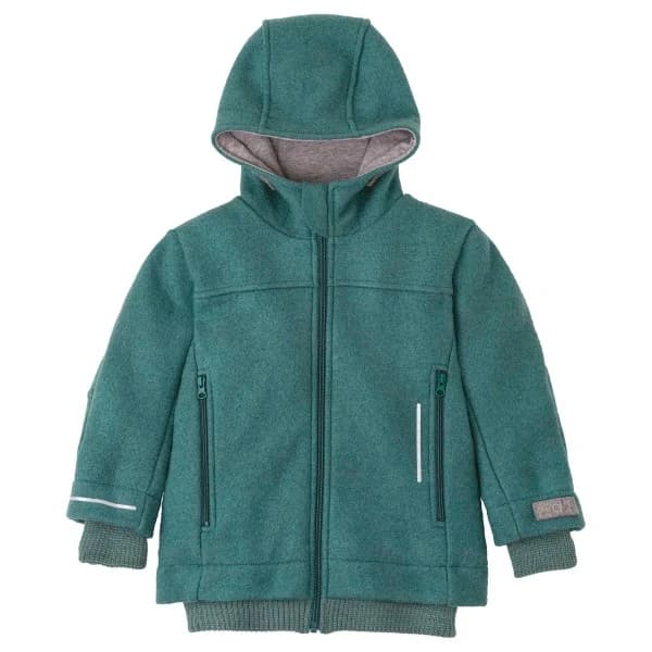 Детско вълнено яке disana Kid's Outdoor-Jacke Wool jacket - Eukalyptus