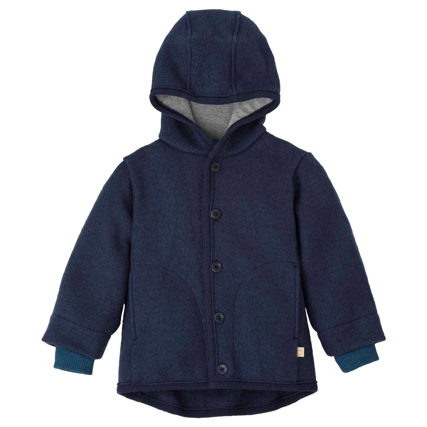 Детско вълнено яке disana Kid's Walk-Jacke Wool jacket - Indigo