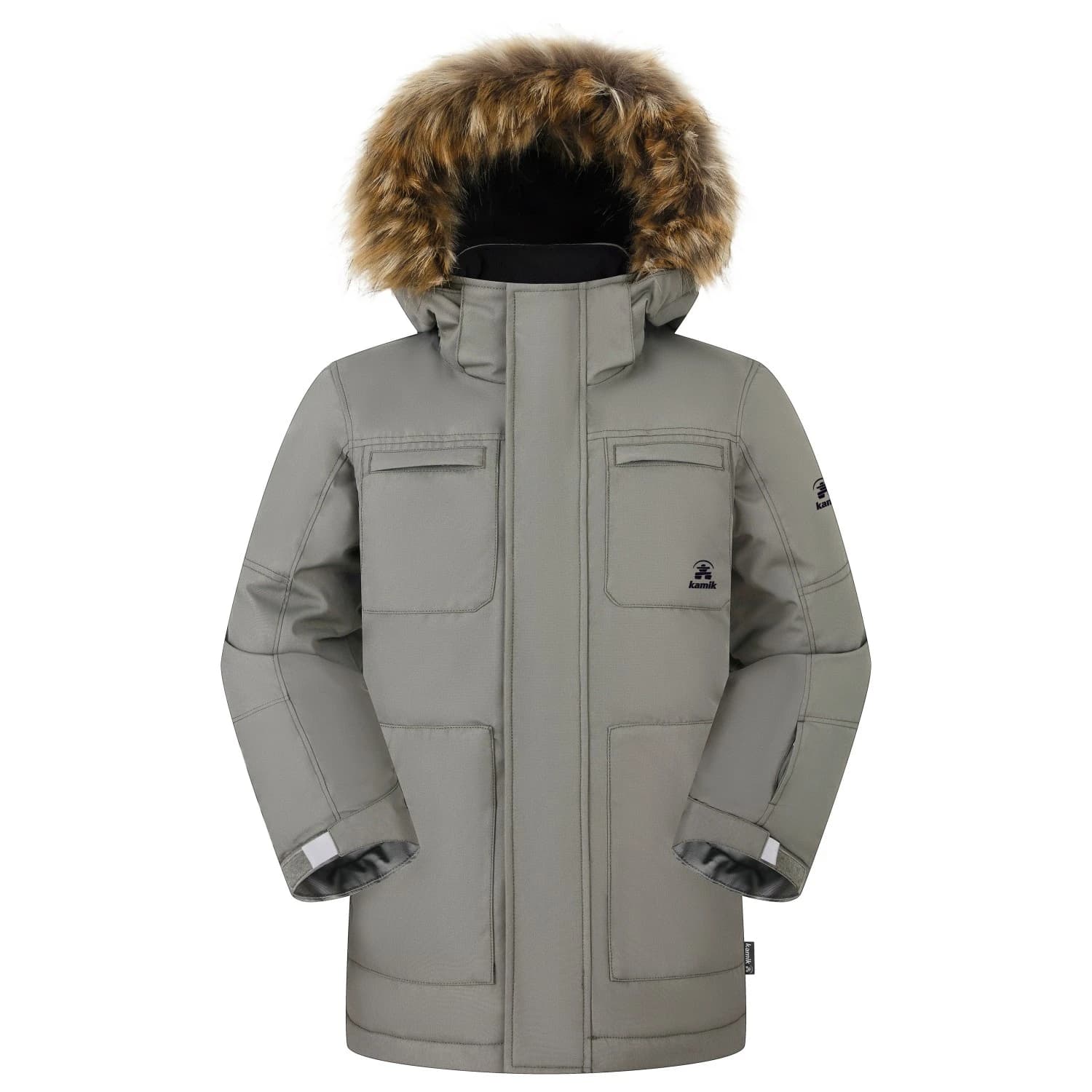 Детско яке парка Kamik Kid's Enzo Parka - Foghorn